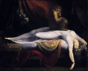 Painting by John Henry Fuseli -The Nightmare